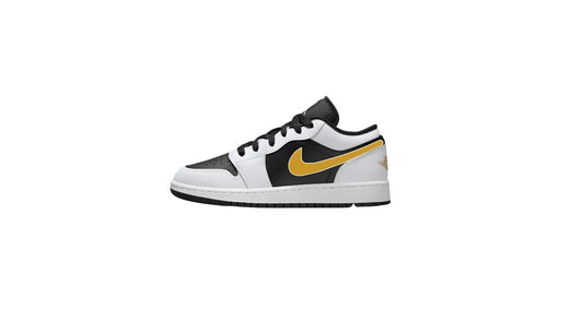 Men's White Air Jordan 1 Low Basketball Shoes